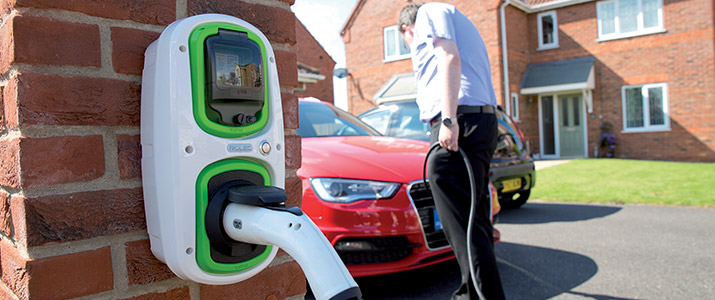 ev charging point installations in derby